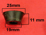 Engine channel blocks, 23mm base x 11mm height.  Screw holes in the middle. - 10025181b