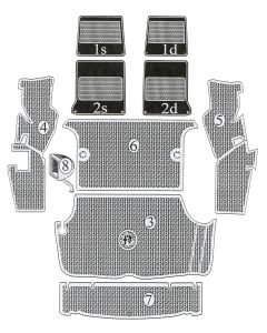 Mat #3, Trunk mat - 10056003