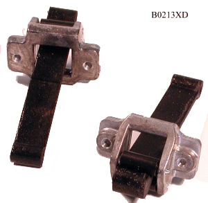 Limit strap assembly for door, new manufacture by OEM, plant in Italy, includes rollers, hard end pins and alloy housing, 130mm long strap - B0213XD