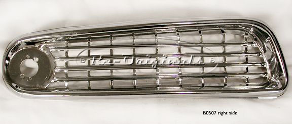 Grille,new, right and left of center grille, for Series II Giulietta Sprint - B0507