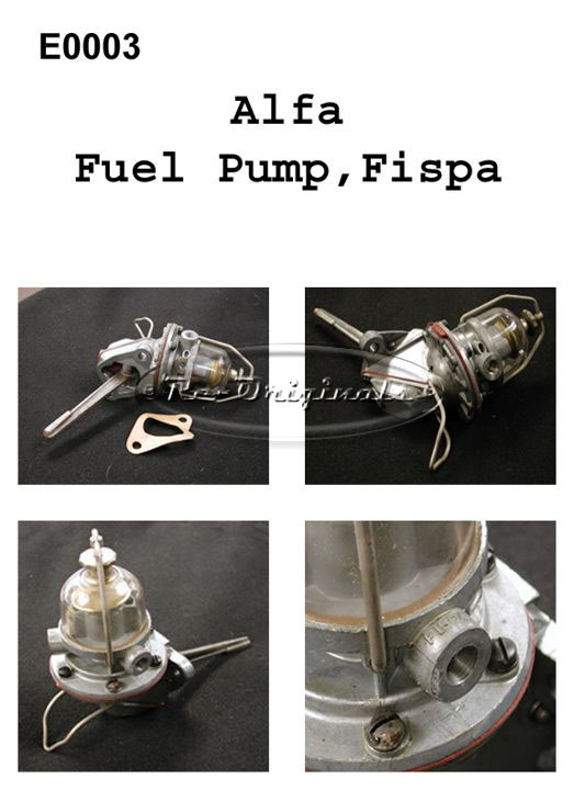 Fuel pump, mechanical, NOS - E0003