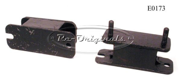 Motor mount, original rectangular style, new manufacture - E0173