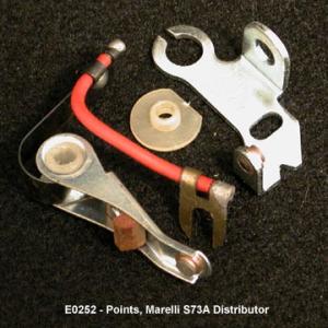 Distributor points, NOS, Marelli S73A Distributor - E0252