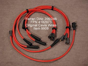 Spark Plug Wire set, OEM, Dino 206/246 - ESP9909