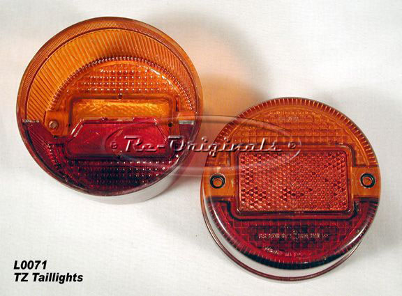 Taillight lens, new manufacture, Hella. - L0071B