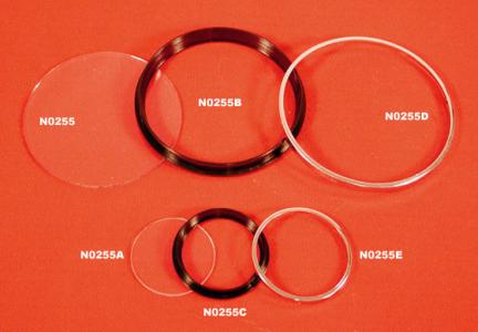 Instrument bezel chromed rings, Large for Dino. - N0255D