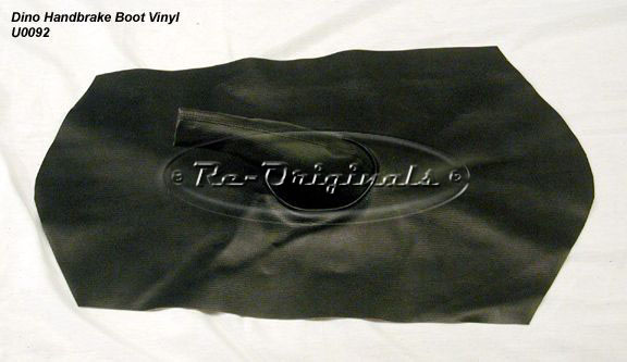 Hand-brake handle cover in original vinyl, hand sewn, 3 original colors available - U0092