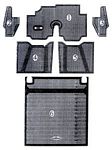 Complete set of rubber mats, see page - 13240000