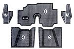 Complete set of rubber mats without the trunk, see page - 13247000