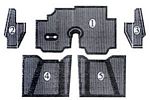 13248000 Complete set of rubber mats, see page