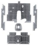 Complete set of rubber mats, see page - 13255000