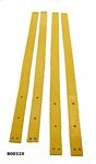 Axle straps, rear, original yellow canvas material, 4 piece set. Original style for GTA will work on GTV you just need our bracket kit B0016XB. - B0032X