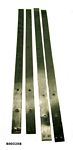 Axle straps, rear, remanufactured, green in color, complete four piece set.- B0032XB