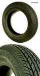 B0300XG Tire, 155/80 X 15 steel-belted radial, made in South America.  Called America.  Vintage style tread with modern compound and carcass.