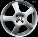 B0375 Wheel, Modena, 7x16, four bolt pattern.