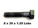 BB8x35x1.25L Bolt, 8x35x1.25, Lobo