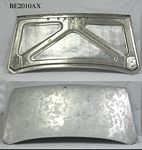 BE2010AX Trunk lid, stamped aluminum, complete top skin and inner structure assembled, ready to paint, without badge insert near rear edge