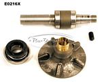 Water pump rebuild kit, impeller shaft with bearing and seal - E0216X
