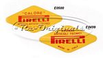 E0500 Decal, Pirelli,  Calore for Vintage Heater Hose.