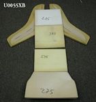 Cushions for seats, complete foam rubber cushion set, bottoms and backs for 2 seats - U0055XB