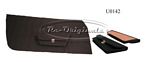 Door panel covers with pouch as original, includes armrest covers. First series only.  Available in Ferraris replacement for Connolly leather, specify original color. - U0142