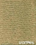 Carpet, original Italian beige wool, jute back, short pile, 2 mt.  wide - U13/TP61L