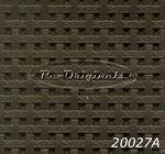 Vinyl, original anthracite (charcoal gray) basketweave seat material, 1.4 mt.  (56) wide. - U20027/A