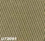 U72091 Headliner material, original brown and beige Italian wool with diagonal stripes, 1.4 mt.  (56) wide.