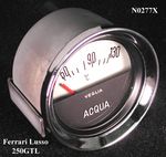 Water temperature gauge, new manufactured in Italy, electric style. Just like the original. - N0277